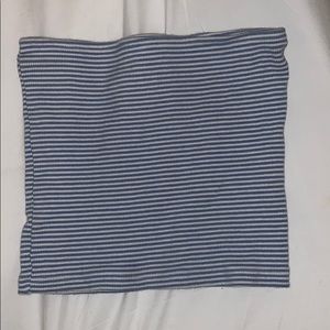 Striped brandy melville tube top